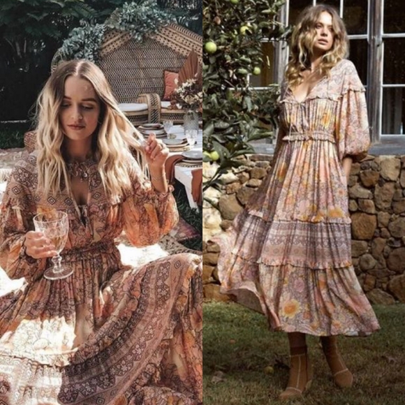 Spell & the Gypsy Amethyst gown. - Picture 3 of 12